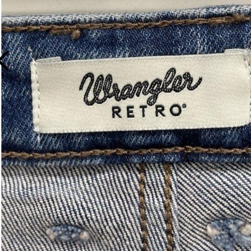 Wrangler Retro Sadie Low Rise Bootcut Blue Jeans 27x36 112352978 - Picture 4 of 5